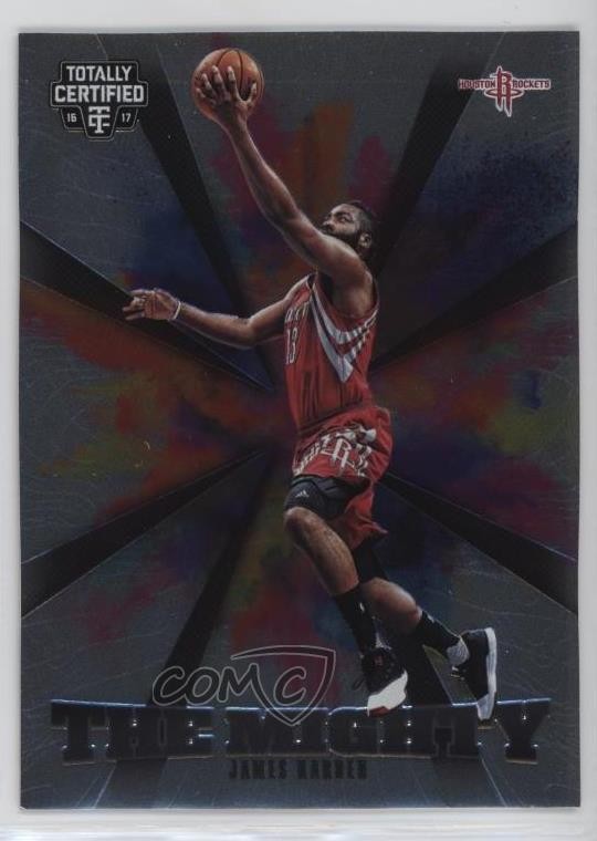 2016-17 Panini Totally Certified The Mighty James Harden #6 0d3