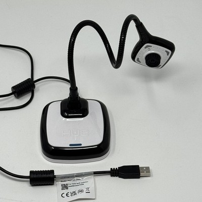 Hue HD Pro Document Camera PX0000 USB Flexible Neck Webcam Tested Working