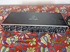 Behringer U-Phoria UMC404HD USB Audio/MIDI Interface - Black, Tested WORKS GREAT