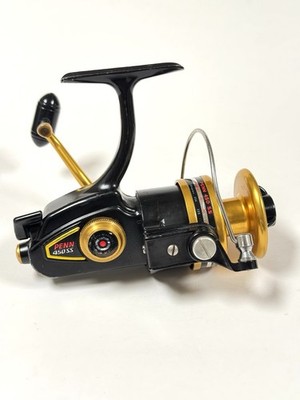 PENN4500SSスピニングリール ブラック/ゴールド Penn 450SS Spinning Reel Made In USA High Speed 5.1:1 Fishing Reel