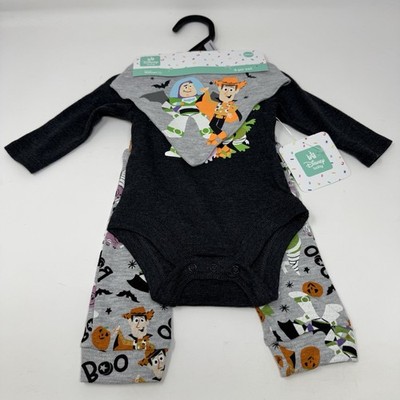 Disney Baby Pixar Toy Story Halloween 3 Piece Outfit - Size Newborn - NEW