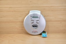 Curtis CD081 Portable CD Player Vintage 40 Sec Anti Shock Bass Boost Silver