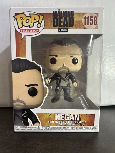 Negan - The Walking Dead - Television Vaulted Funko Pop 1158 With Protector