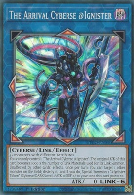 1x (M/NM) The Arrival Cyberse @Ignister - ETCO-EN050 - Super Rare - 1st Edition 