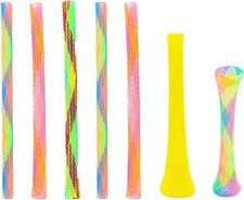 ISMARTEN Cat Spring Toys, 30 Packs Tube Toy 30 packs, colorful