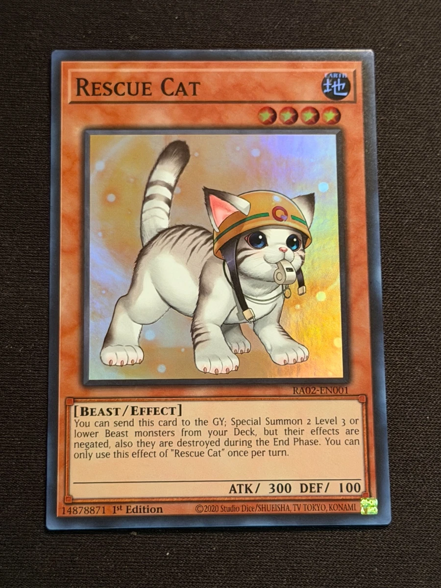 Rescue Cat RA02-EN001 25th Anniversary Rarity Collection II for