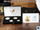 NobleSpirit (JM) American Eagle SUPERB Gem PROOF2025-W GOLD 4 Coin Set Gov't Box