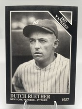 1991 The Sporting News Conlon Collection - 1927 Yankees Dutch Ruether #104 (RC)