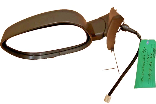 OEM 1998-1999 Dodge Van 55346949AE FRONT LEFT Mirror POWER Convex Glass