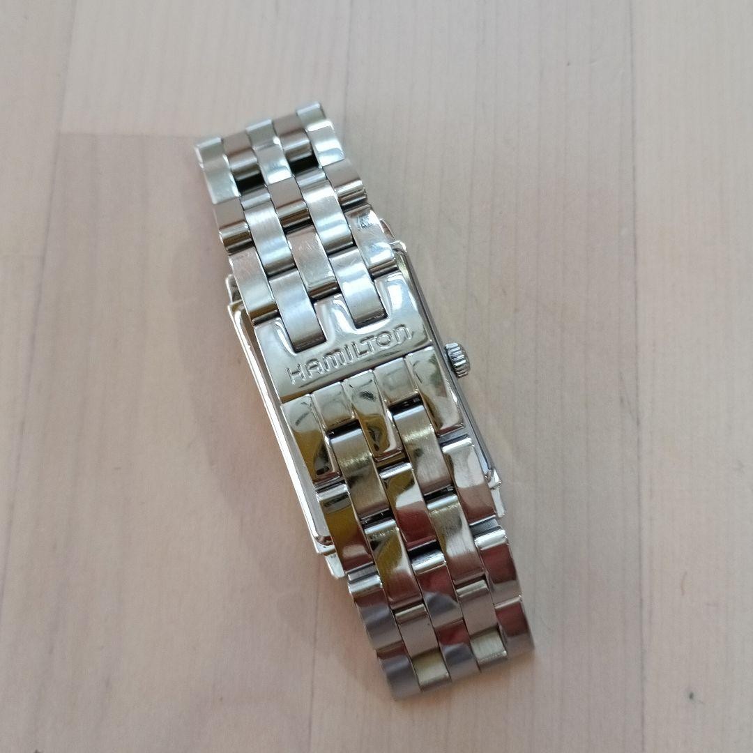 Hamilton Women watch rectangular case stainless s… - image 6
