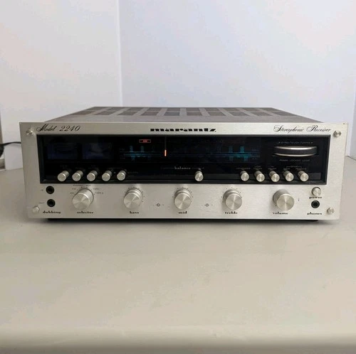 Vintage Marantz 2240 Stereo Receiver 1970s (Tested) - Display Damage