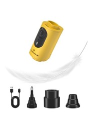Portable Air Pump for Inflatables, 2oz Ultra-Fast Mini Electric Air Pump with