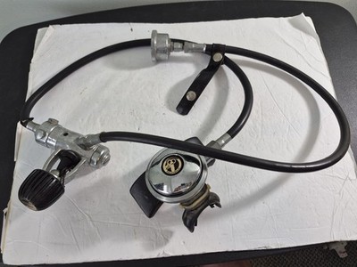 Vintage Aqualung Calypso VI Scuba Diving 1st, 2nd Stage Regulator Set