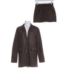 Shein, Business Kostüm, Größe: M, Braun, Fischgräte, Tweed #ZTX