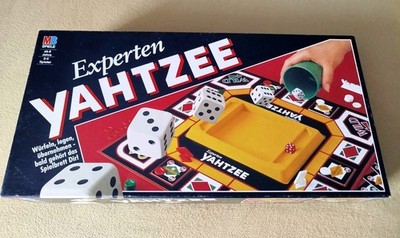 Experten Yahtzee 1992 MB Spiele Brettspiel Gesellschaftsspiel Familienspiel