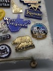 Tourist Travel Pin Collection U.S. & Canada Lot of 25 Hat/Lapel Pins AK ID CA KY — photo 8