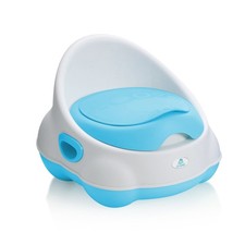 Potty Chair Training Seat for Boys  Girls, Sturdy and Durable Plastic Blue