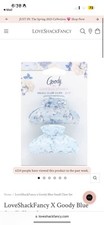 Love Shack Fancy clips X Goody Blue Small Claw Set Hair Clip Bundle
