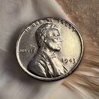 1943 P Steel Penny WWII Wartime Cent in Brilliant circulated BU Condition