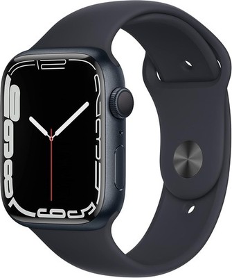 Apple Watch Series 7 45mm Midnight Aluminum Case with Midnight Band - NEW SEALED