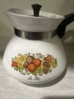 Vintage Corning Ware 6-Cup Tea Pot P-104 Spice of Life Le The W Lid Perfect — photo 5