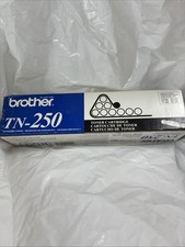 New SEALED Genuine Brother TN-250 Black Toner Cartridge