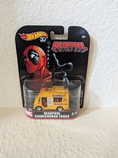 Hot wheels Marvel Deadpool Yellow ‘2017 Deadpool Chimichanga Food Truck 