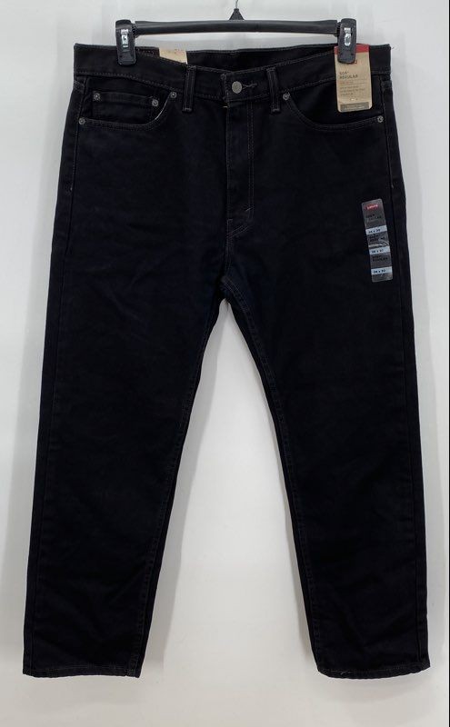 Levi's 505 Regular Fit Men's Black Pants - Size 36x30 NWT