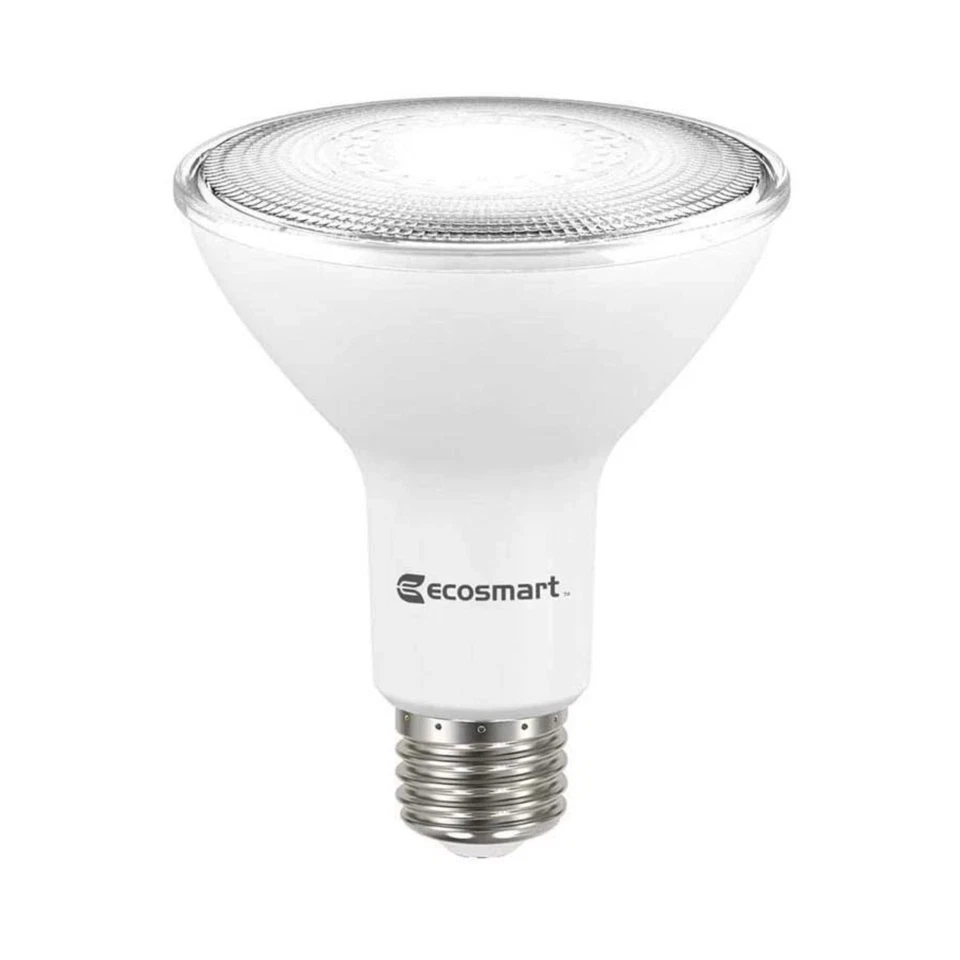EcoSmart PAR30 LED Flood Light Bulbs Dimmable Energy Star | Daylight 8 Pack - Image 2 of 4