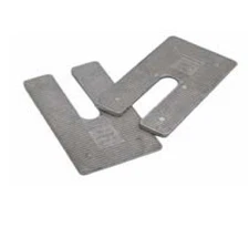 Specialty Products Aluminum Alloy 3" x 1° x 6" Truck Axle Shims Set of 6