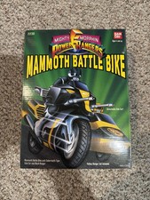 Vtg MIGHTY MORPHIN POWER RANGERS MAMMOTH BATTLE BIKE NEW 1993 BANDAI