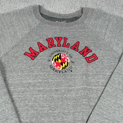 The Original Retro Brand University of Maryland Sweatshirt Mens Medium NEW