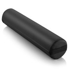 6" Massage Table Full Round Bolster Pillow Headrest Cushion - Black