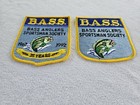 2 Vintage B.A.S.S. Bass Anglers Sportsman Society Embroidered Patches 25 Years — photo 4