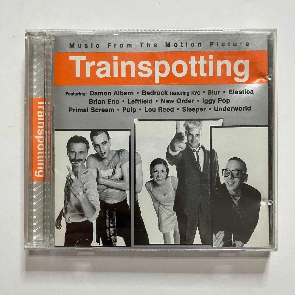 Trainspotting Soundtrack CD 1996 New Order Iggy Pop Brian Eno Pulp