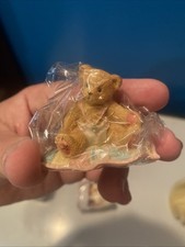 1997 Cherished Teddies, "A Gift To Behold" 599352, With Official Certificate