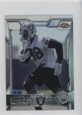 2015 Topps Chrome Mini Rookies Refractor Clive Walford #156 7l6