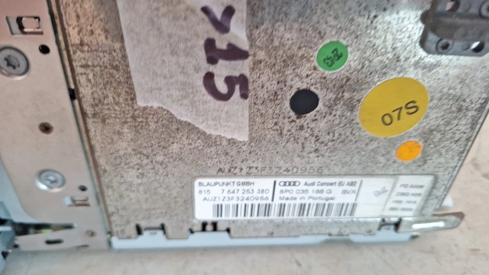 AUTORADIO PER AUDI A3 Sportback (8PA) (08 15) COD.8P0035186G CBZ - Immagine 3 di 4