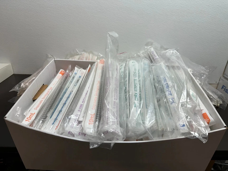 Pipeta Serológica Corning Costar REF 4491 Gran Lote Varios ml 1000+ Piezas Foto 2 de 4