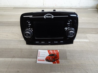 Autoradio mit CODE Bluetooth Multimedia VP2 ECE Head Display  Fiat 500  Facelift