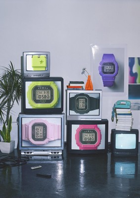 Unused CASIO G-SHOCK GMD-S5610IT-4AJR Black ITZY Collaboration