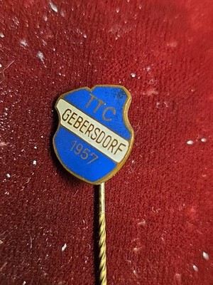 Alte Anstecknadel Ehrennadel Tisch Tennis TTC Gerbersdorf   [388]