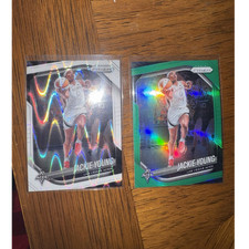 Panini Prizm WNBA Jackie Young Las Vegas Aces #23 2-Card Lot 2025