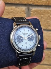 Breitling Top Time Triumph B01 Stainless Steel Wristwatch & Genuine Bracelet🇬🇧