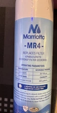 Marriotto mr4 replacement refrigerator water filter compatible EDR3RXD1 4396710