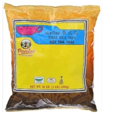 Original Thai Tea Mix Brand Pantai Thai Tea Leaves 16 oz/454g  X 6 /Set