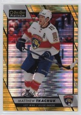 2023-24 O-Pee-Chee Platinum Seismic Gold 16/50 Matthew Tkachuk #142 fd4