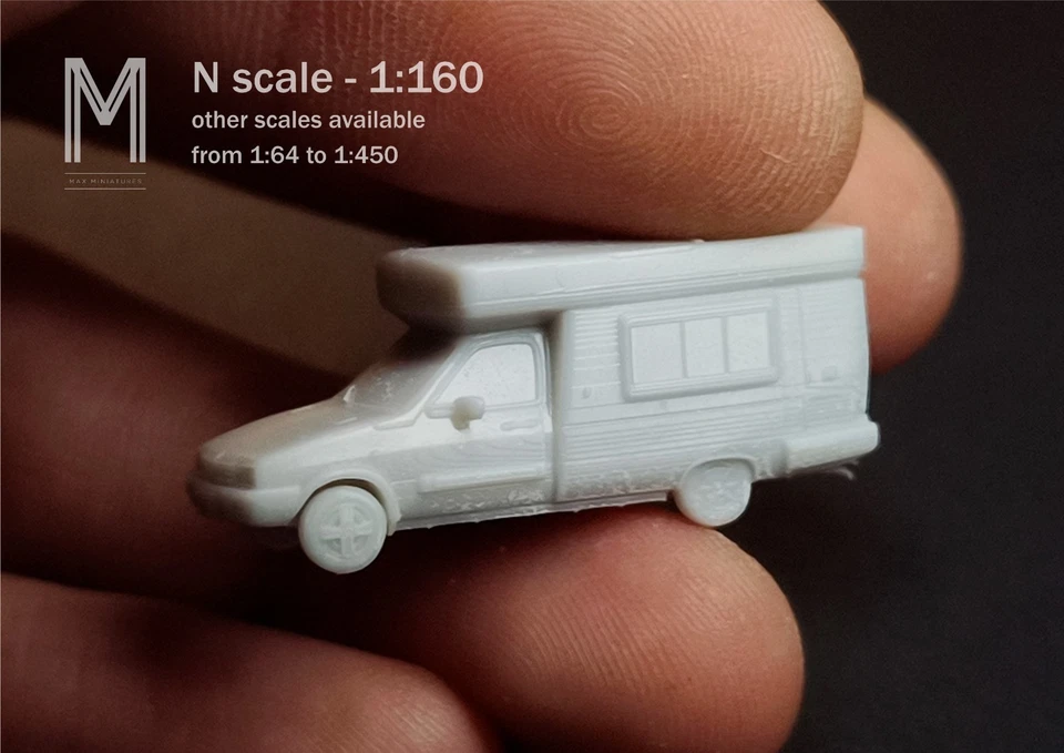 1/64 1/76 1/87 N Z CITROEN C15 CAMPER VAN car miniature diorama modelisme - Photo 4/4