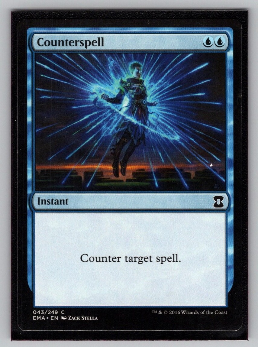 Counterspell #43 Eternal Masters Magic: The Gathering MTG - NM