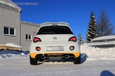  Duplex Racing-Komplettanlage ab Kat Opel Adam S je 115x85mm oval